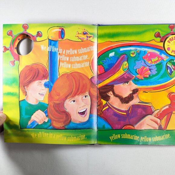 Hardcover Yellow Submarine Sing A Song Story Book - Picture 9 of 11